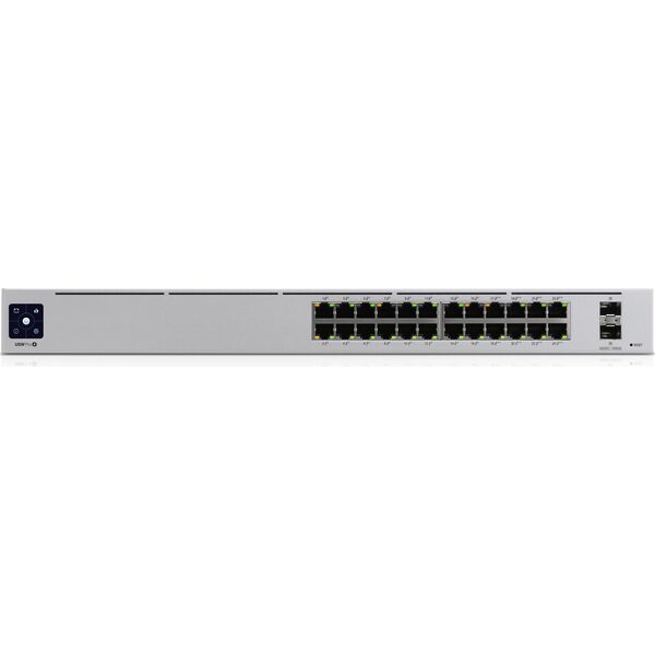 Switch Ubiquiti Ubiquiti UniFi Pro 24-Port PoE Zarządzany L2/L3 Gigabit Ethernet (10/100/1000) Obsługa PoE 1U Srebrny