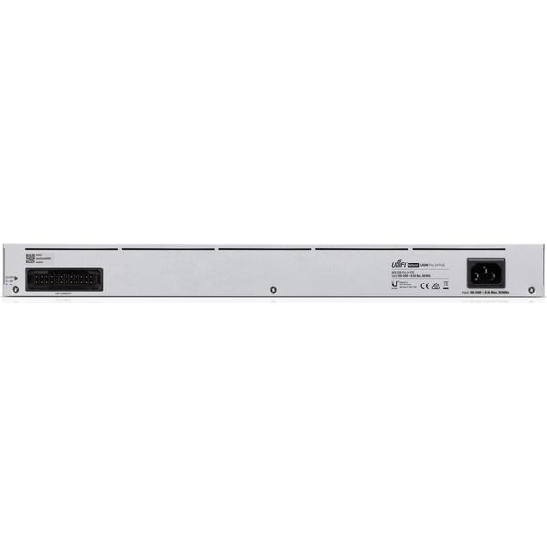 Switch Ubiquiti Ubiquiti UniFi Pro 24-Port PoE Zarządzany L2/L3 Gigabit Ethernet (10/100/1000) Obsługa PoE 1U Srebrny