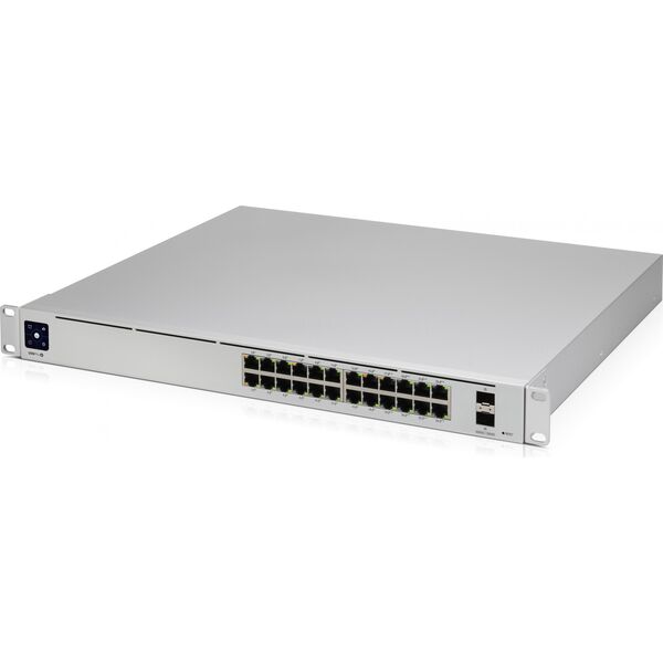 Switch Ubiquiti Ubiquiti UniFi Pro 24-Port PoE Zarządzany L2/L3 Gigabit Ethernet (10/100/1000) Obsługa PoE 1U Srebrny