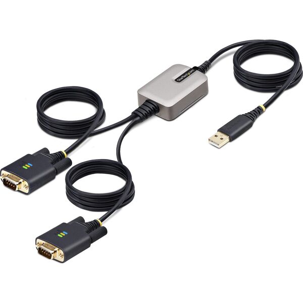 Kabel StarTech Adap Startech 2-Port USB to Seriell 4m