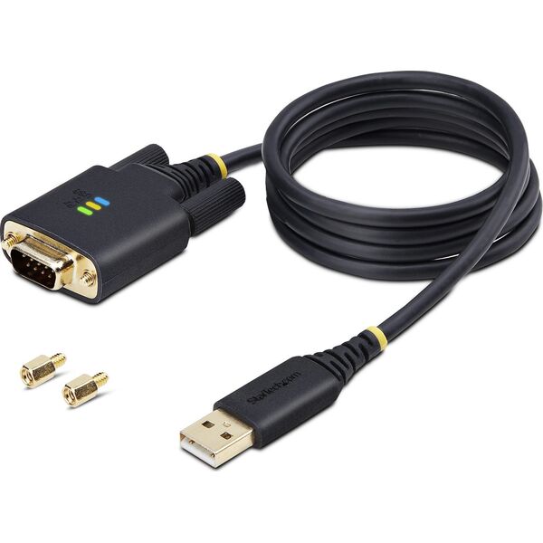 Kabel USB StarTech USB-A - D-Sub (VGA) 1 m Czarny (1P3FFCB-USB-SERIAL)