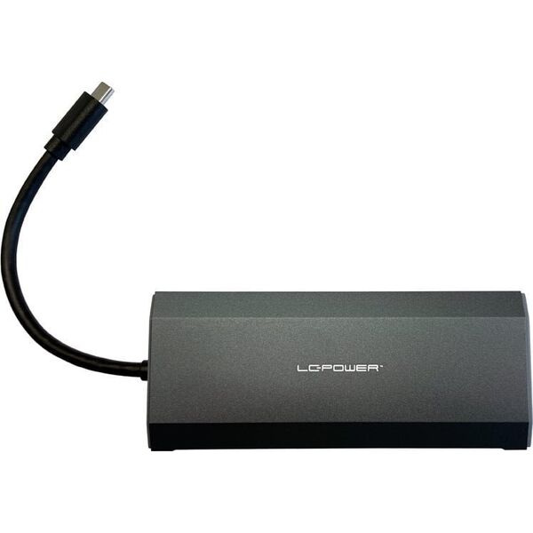 Stacja/replikator LC-Power USB-C z M.2 SSD (LC-HUB-C-MULTI-7-M2)