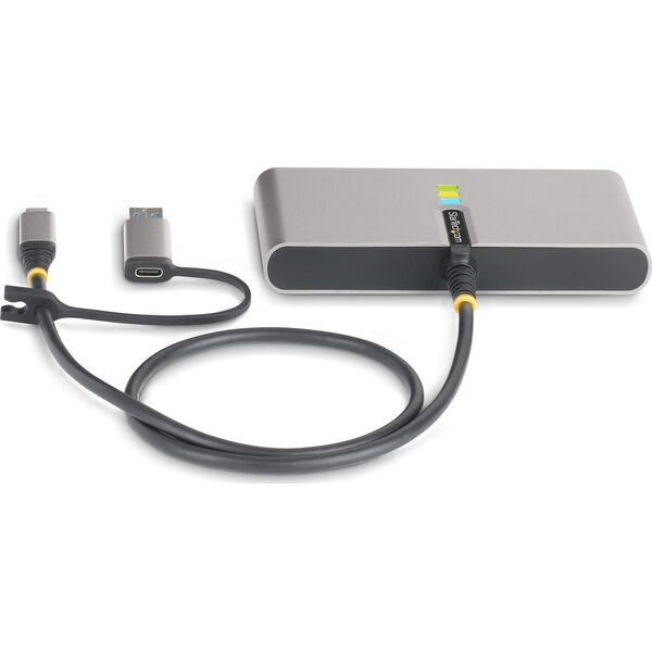 Stacja/replikator StarTech USB-C / USB-A z portem RS-232 (5G2A1SGBB-USB-C-HUB)