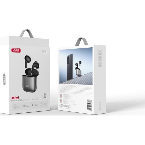 Słuchawki XO XO słuchawki Bluetooth X28 TWS czarne matowe