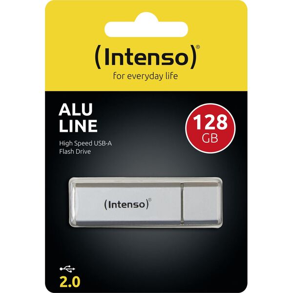 Pendrive Intenso Intenso Alu Line silver 128GB USB Stick 2.0