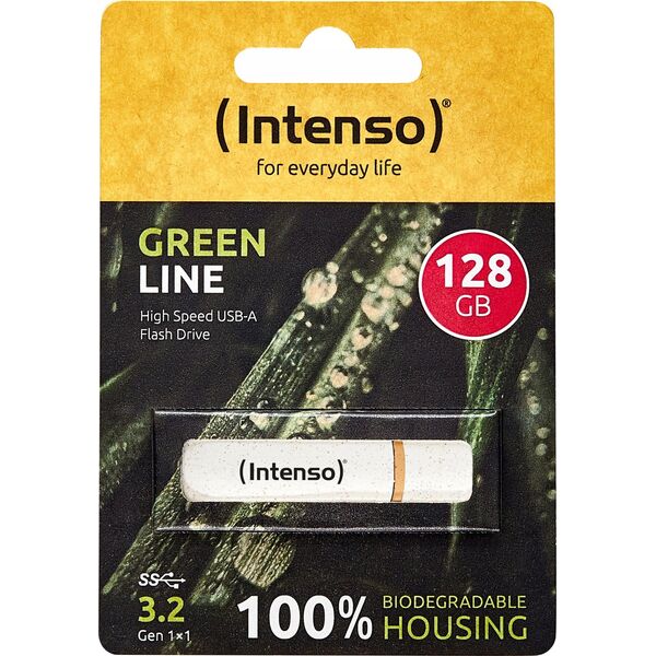 Pendrive Intenso Intenso Green Line         128GB USB Stick 3.2 Gen 1