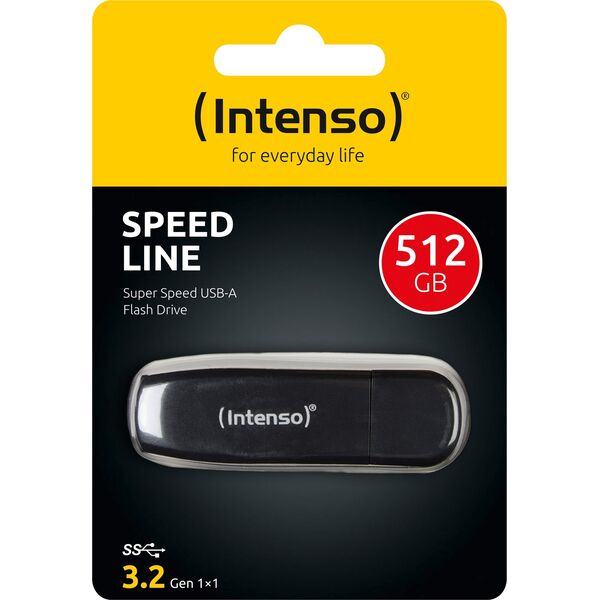 Pendrive Intenso Intenso Speed Line         512GB USB Stick 3.2 Gen 1x1