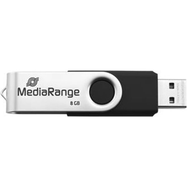 Pendrive Triton MediaRange MR931-2 pamięć USB 16 GB USB Type-A / Micro-USB 2.0 Srebrny, Czarny