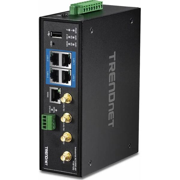 Router TRENDnet Router Trendnet TI-W100 WiFi 5 5 GHz Czarny