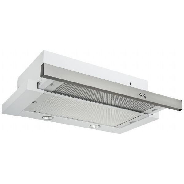 Okap Silverline SILVERLINE Zeus SL 1151 CV RF - Hætte - teleskopisk - bredde: 60 cm - dybde: 30.5 cm - udsugning - stål