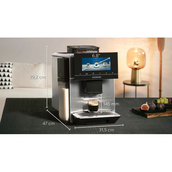 Ekspres ciśnieniowy Siemens Siemens TQ903DZ3 EQ.900 Plus, fully automatic (stainless steel (brushed))