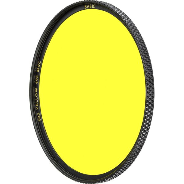 Filtr B+W Filtr żółty B+W Basic 022 Yellow MRC 1102645 72mm