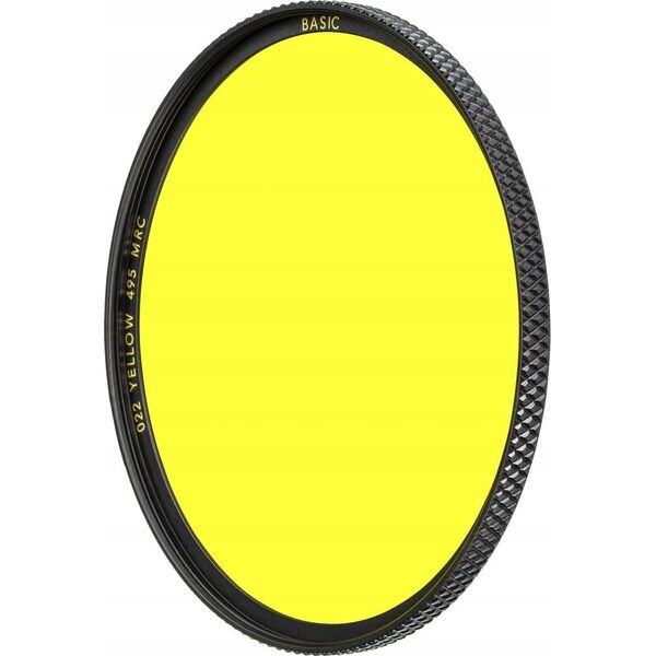 Filtr B+W Filtr żółty B+W Basic 022 Yellow MRC 1102636 43mm