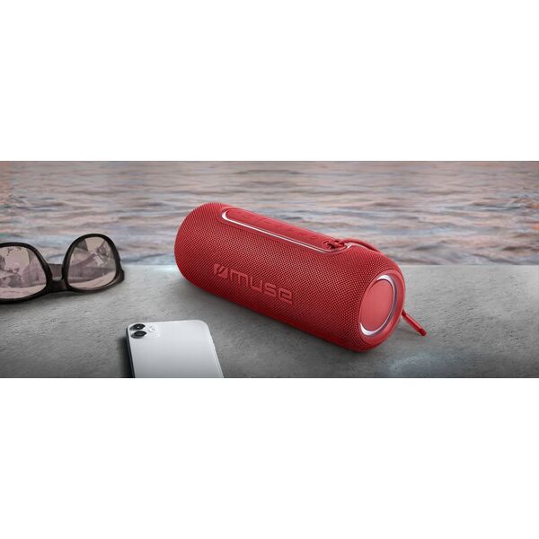 Głośnik Muse Muse | M-780 BTR | Speaker Splash Proof | Waterproof | Bluetooth | Red | Portable | Wireless connection