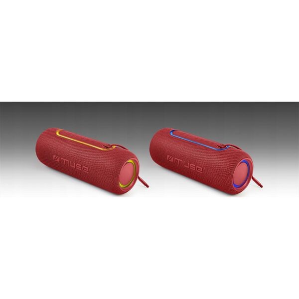 Głośnik Muse Muse | M-780 BTR | Speaker Splash Proof | Waterproof | Bluetooth | Red | Portable | Wireless connection