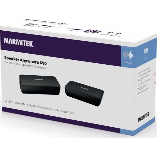 Głośnik Marmitek Marmitek Speaker Anywhere 650 Wireless Speaker Connection