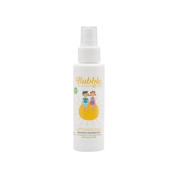 Bubble and CO Bubble and CO, Organiczne kojące mleczko po opalaniu dla dzieci i niemowląt 0m+,  100 ml