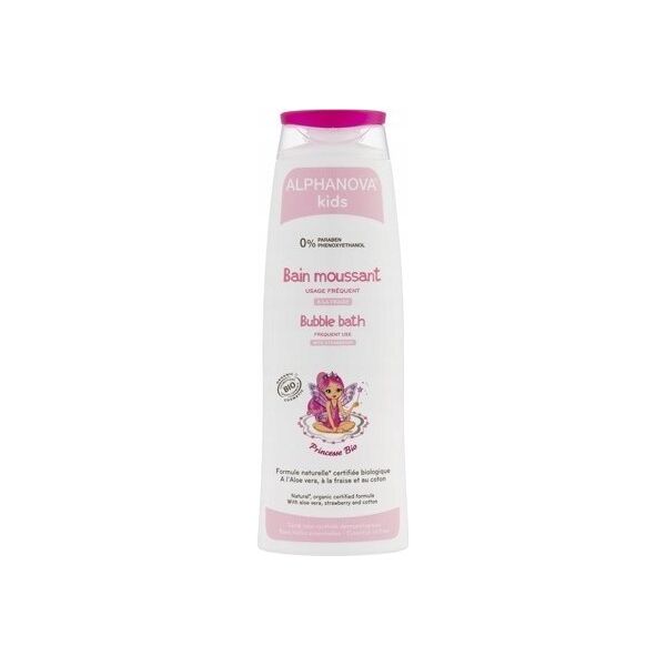 ALPHANOVA KIDS Alphanova Kids, Płyn do kąpieli, Truskawkowy, 250 ml