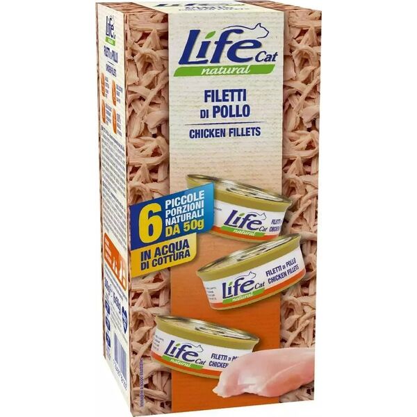 Life Pet Care Life Cat Karma Mokra dla Kota Kurczak 6x50g