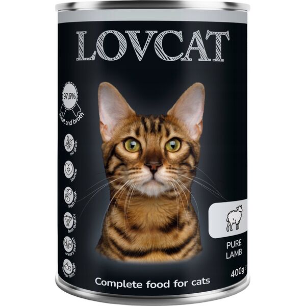 LOVCAT Lovcat Pure Lamb puszka 400g