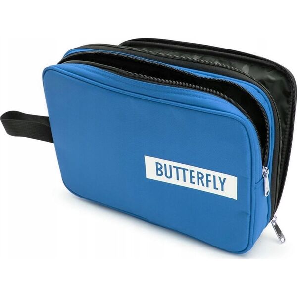 Butterfly Pokrowiec na Rakietkę do Tenisa Stołowego BUTTERFLY DOUBLE Blue