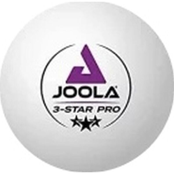 Joola PIŁECZKI DO TENISA STOŁOWEGO JOOLA PRO 3 STAR 12SZT BIAŁE