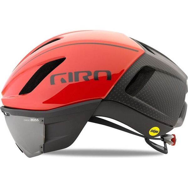 Giro Kask czasowy GIRO VANQUISH MIPS Rozmiar kasku: S(51-55 cm), Wybierz kolor: Matte White Portaro Grey Red