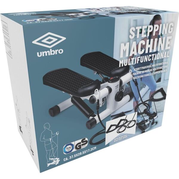 Umbro Mini stepper z ekspanderem Umbro  biały