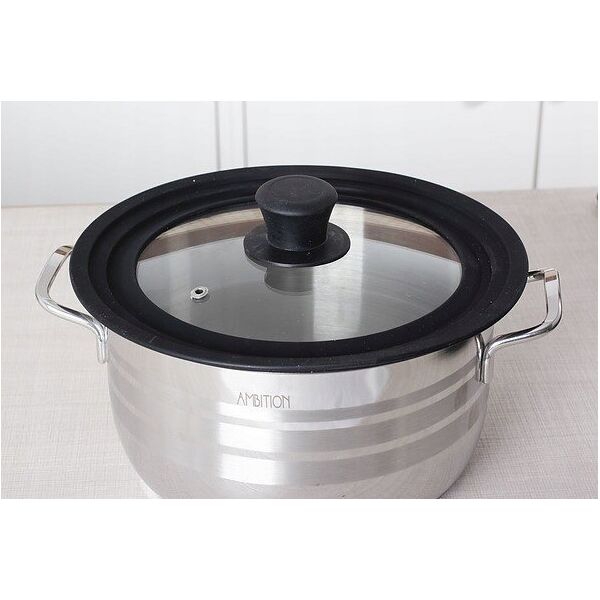 Brunbeste UNIWERSALNA POKRYWKA SZKLANA 24/26/28CM BRUNBESTE BB-3112