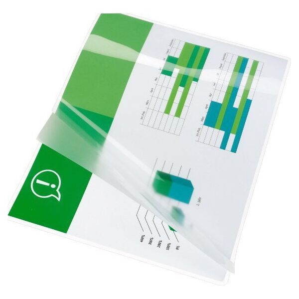 GBC Lamination Pouch GBC A4 175 Micron, clear (100pcs.)