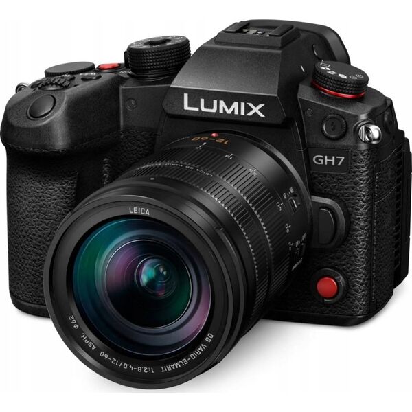Aparat Panasonic Lumix GH7 + Leica 12-60mm f/2.8-4.0 ASPH. (DC-GH7LE)