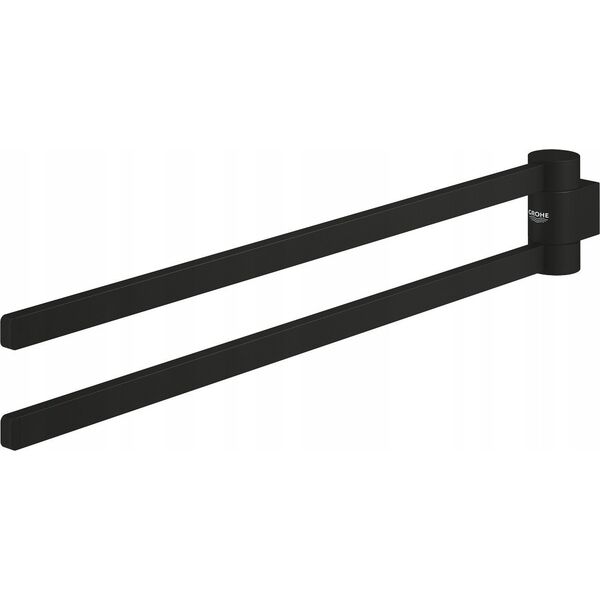 Grohe Wieszak SELECTION na ręcznik, obrotowy Phantom black