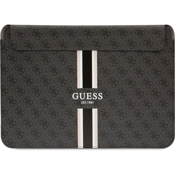 Etui Guess Etui Guess Sleeve GUCS16P4RPSK 16 cali czarny/black 4G Printed Stripes