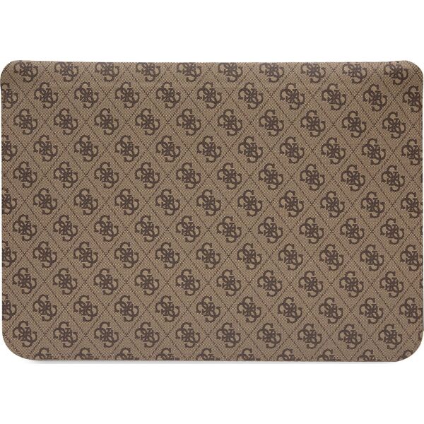 Etui Guess Etui Guess Sleeve GUCS16P4RPSW 16 cali brązowy/brown 4G Printed Stripes