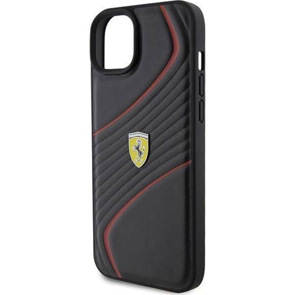 Ferrari Ferrari FEHCP15MPTWK iPhone 15 Plus / 14 Plus 6.7" czarny/black hardcase Twist Metal Logo