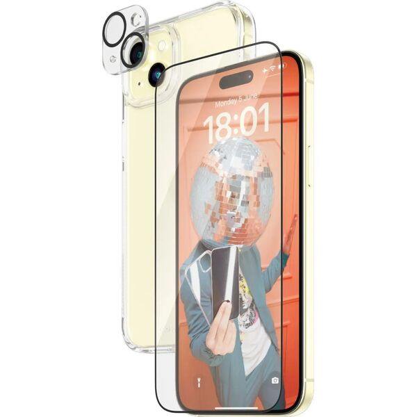 PanzerGlass PanzerGlass iPhone 15 Plus 3-in-1 Pack