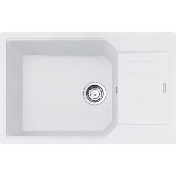 Zlewozmywak Franke Zlewozmywak 1k wbudowywany Fragranit+ Urban UBG 611-78 XL Biały Polarny