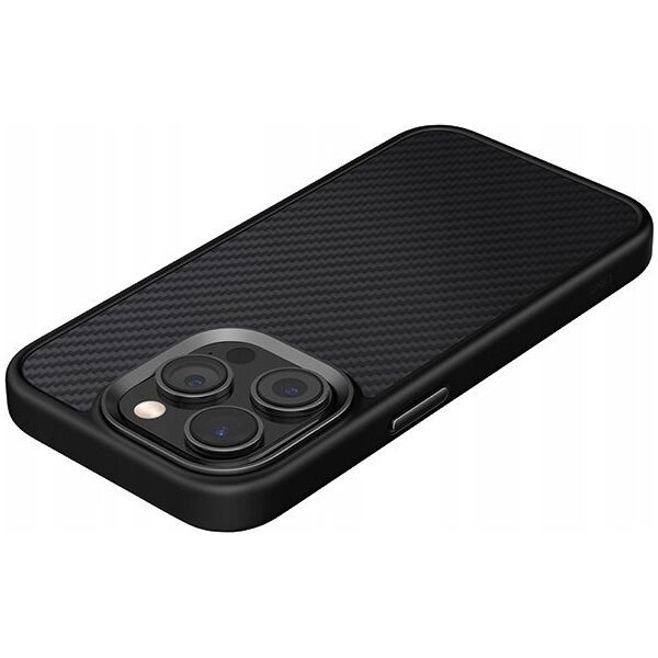 Uniq UNIQ etui Keva iPhone 15 Pro 6.1" Magclick Charging czarny/carbon black