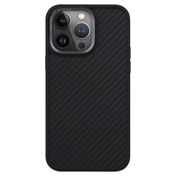 Uniq UNIQ etui Keva iPhone 15 Pro 6.1" Magclick Charging czarny/carbon black