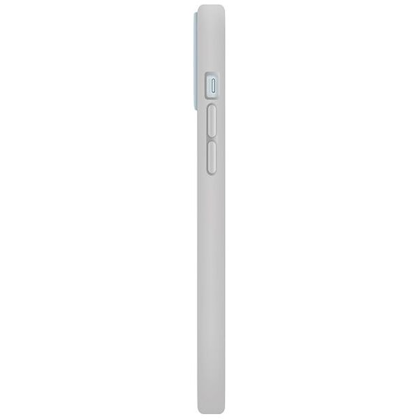 Uniq UNIQ etui Lino Hue iPhone 15 / 14 / 13 6.1" Magclick Charging jasnoszary/chalk grey