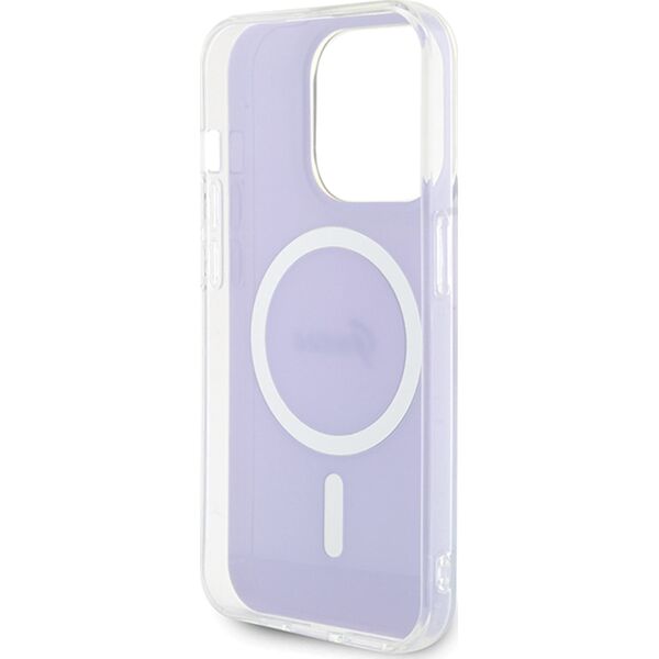 Guess Guess GUHMP15XHITSU iPhone 15 Pro Max 6.7" fioletowy/purple hardcase IML Iridescent MagSafe