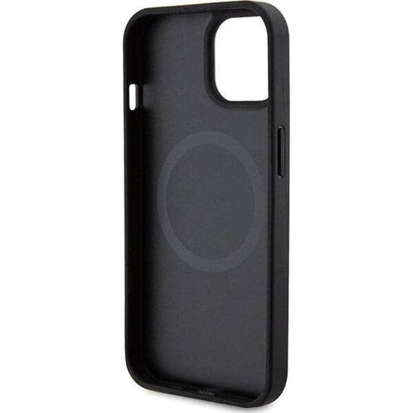 Ferrari Ferrari FEHMP15SPTEK iPhone 15 / 14 / 13 6.1" czarny/black hardcase Carbon Metal Logo MagSafe