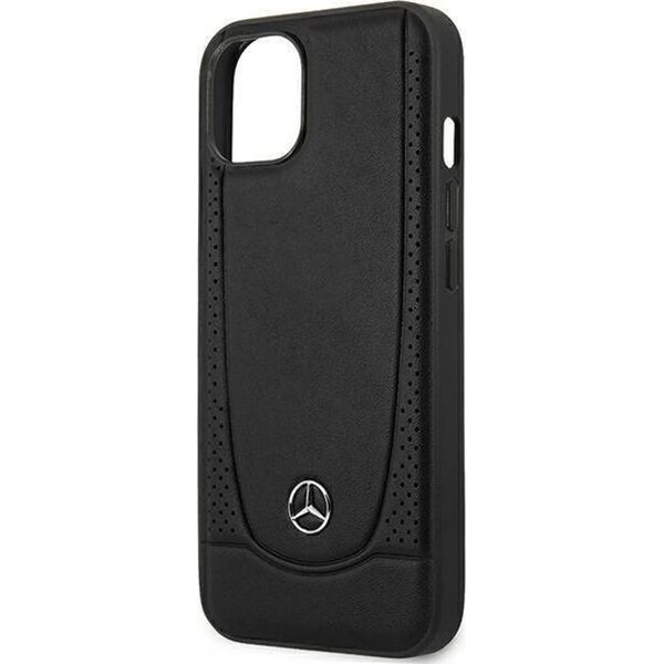 Mercedes Mercedes MEHCP15MARMBK iPhone 15 Plus / 14 Plus 6.7" czarny/black hardcase Leather Urban