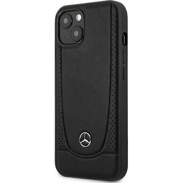 Mercedes Mercedes MEHCP15MARMBK iPhone 15 Plus / 14 Plus 6.7" czarny/black hardcase Leather Urban