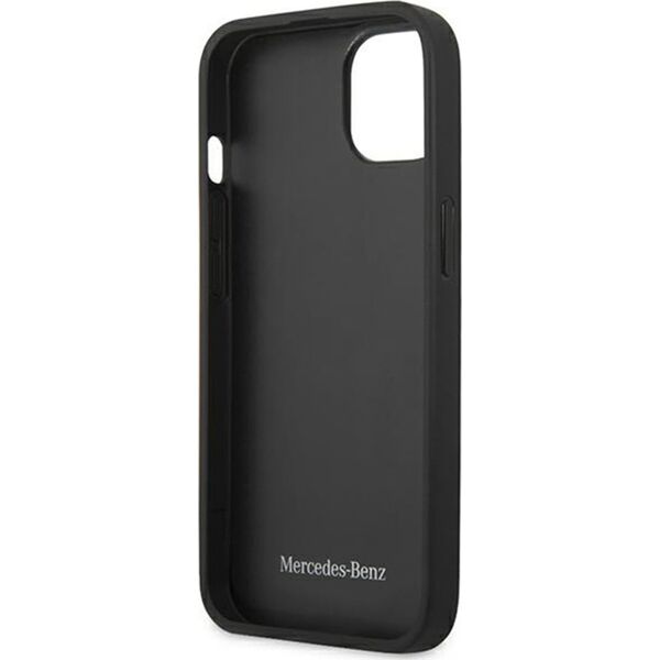 Mercedes Mercedes MEHCP15SARMRE iPhone 15 / 14 / 13 6.1" czerwony/red hardcase Leather Urban Bengale