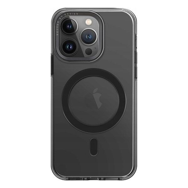 Uniq UNIQ etui Calio iPhone 15 Pro Max 6.7" Magclick Charging szary/smoked grey