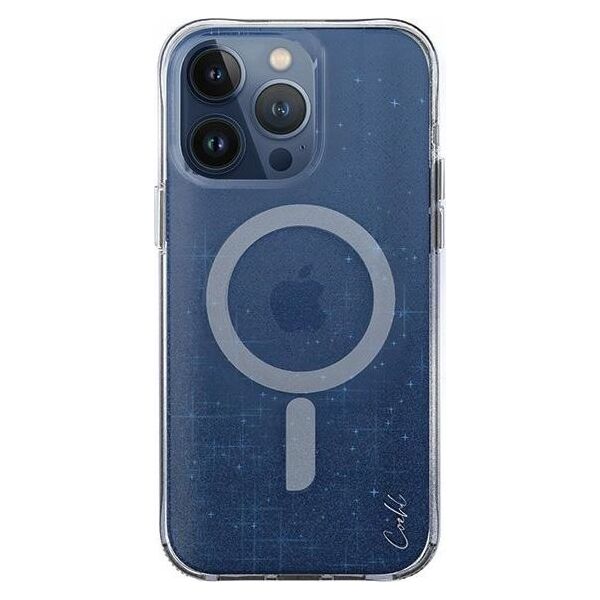 Uniq UNIQ etui Coehl Lumino iPhone 15 Pro Max 6.7" Magnetic Charging niebieski/prussian blue