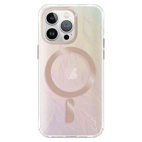 Uniq UNIQ etui Coehl Willow iPhone 15 Pro Max 6.7" Magnetic Charging opal/iridescent