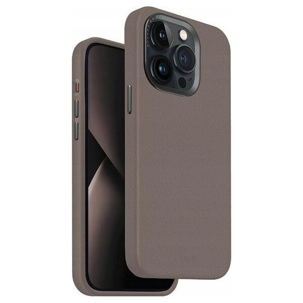 Uniq UNIQ etui Lyden iPhone 15 Pro Max 6.7" Magclick Charging szary/flint grey