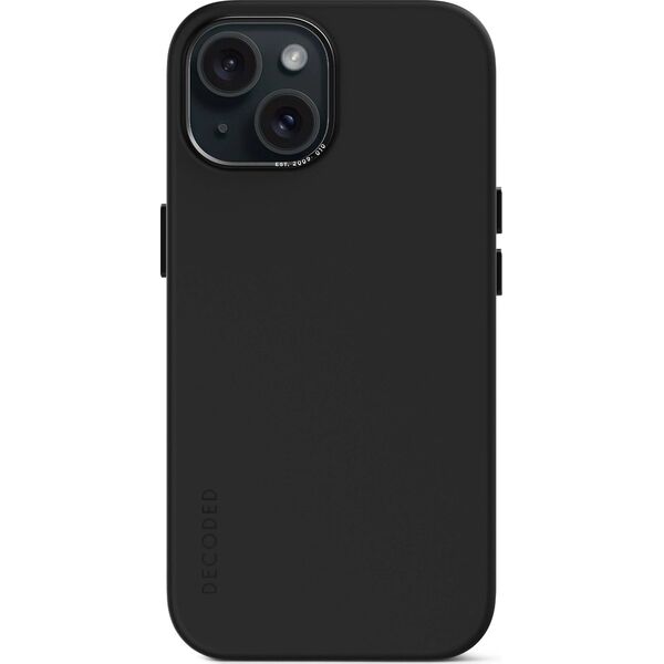 Decoded Obudowa ochronna silikonowa Decoded kompatybilna z MagSafe - do iPhone 15 Plus czarna - Gwarancja bezpieczeństwa. Proste raty. Bezpłatna wysyłka od 170 zł.